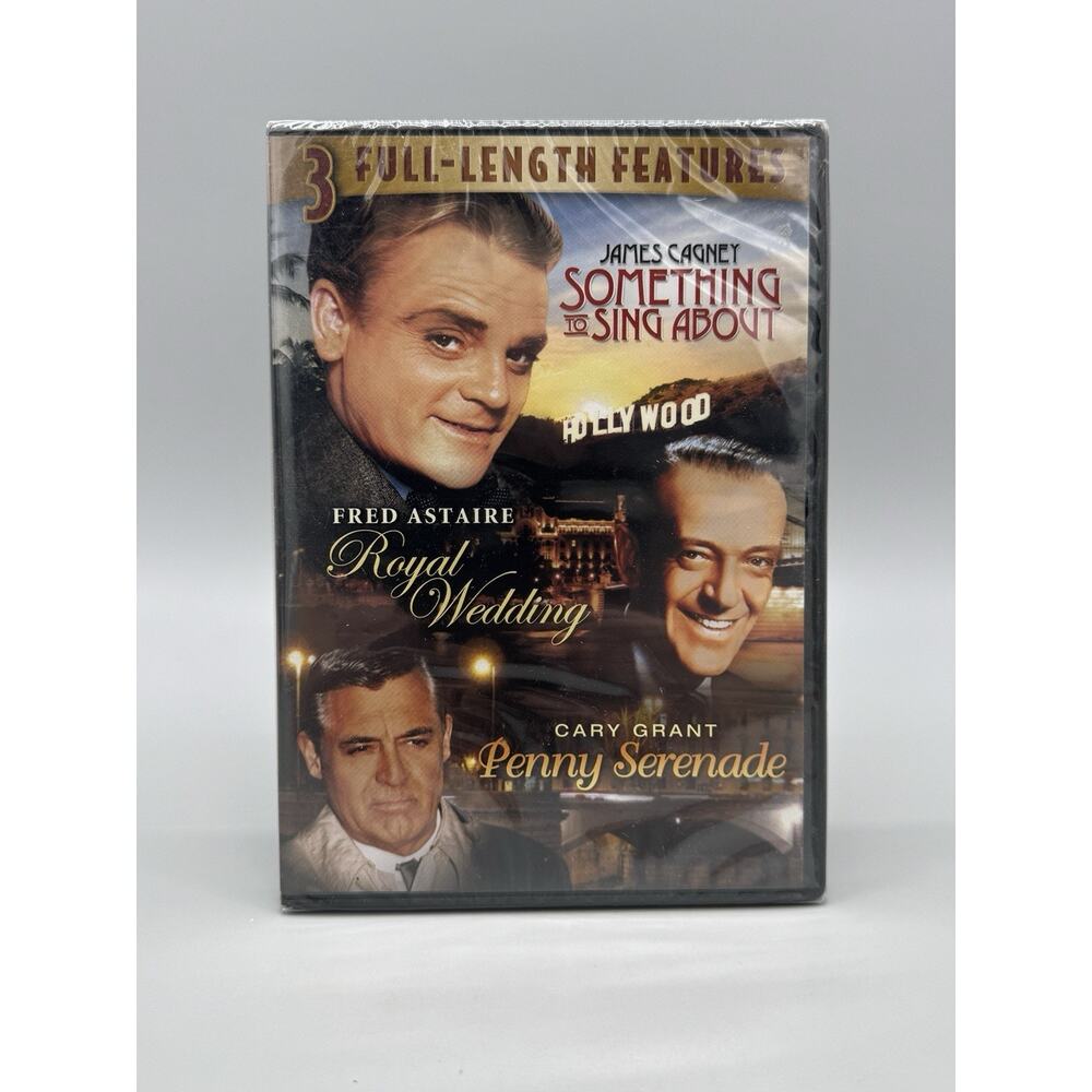 Something to Sing About/Royal Wedding/Penny Serenade (DVD) SEALED